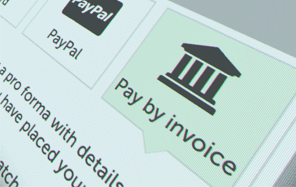 Pay by invoice