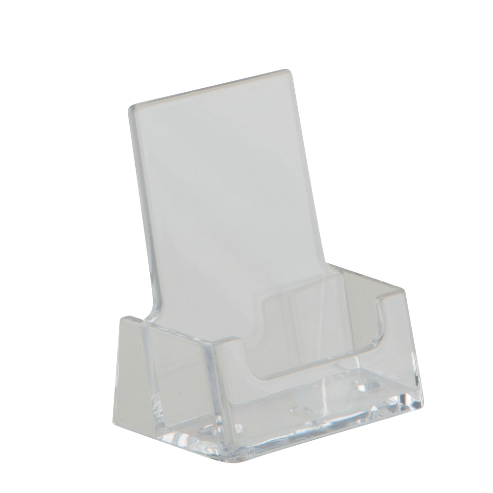 Countertop Business Card Holder Portrait - Business Card Holder Portrait - Counter Standing