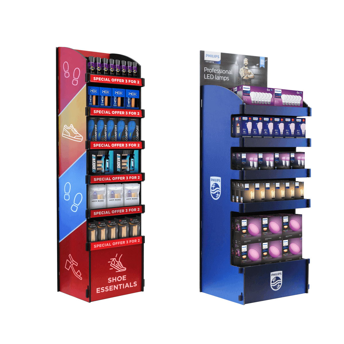 Free Standing Display Units