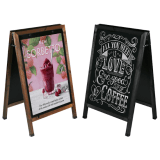 Wooden A Board Poster Holders