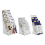 Counter Standing Tiered Leaflet Holders