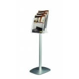 Freestanding Leaflet Dispenser with Tiers