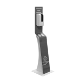 Grey Touch Free Hand Sanitiser Dispenser Stand