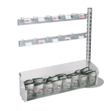 Hooks and Tub Merchandising Queue System Extension Kit
