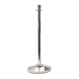 Standard Pole and Base, Cafe Barrier Stand in Chrome