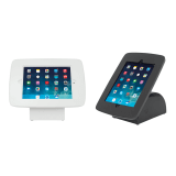 White and Black Countertop iPad Holder
