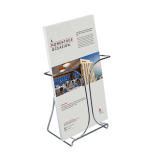 A4 Wire Counter Standing Leaflet Holder
