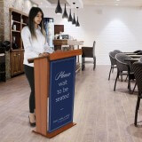 Our Wooden Lectern Stands are ideal for use in restaurants
