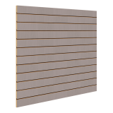 Grey Slatwall Panels 1200mm x 1200mm