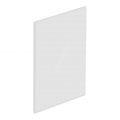 Poster sleeve made from diamond polished clear acrylic