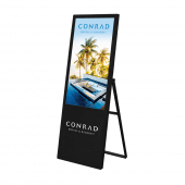 Black Digital A Board with branded panel