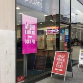 Digital signage mounts and stands, ideal for digital window displays