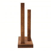 A4 Duo Wooden Table Menu Holder side view