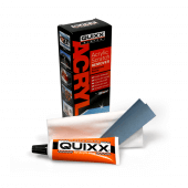 Quixx Acrylic Scratch Remover with paste, polishing cloth and abrasive paper