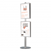 Poster Snap Frame for multiple poster display stands (supplied separately)
