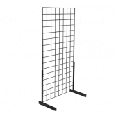 Grid mesh panel legs provide stability for your displays