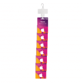 Plastic Clip Strips x 100 (hook supplied separately) 