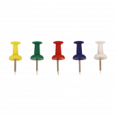 Notice Board Pins in various colours