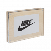 Magnetic Wooden Photo Block with a plywood finish