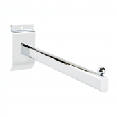 Hook Arm Rail for slatwall display