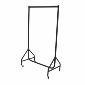 Industrial clothes rail for retail display and home storage use