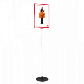 Large poster display stand