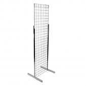 Heavy duty gridwall T legs to suit grid mesh panels up to 8ft