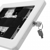 Lockable tablet holder adds a layer of security to your digital display