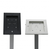 Adjustable tablet podium in a choice of 2 colours