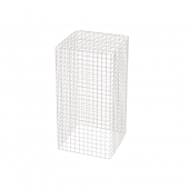 Medium White Wire Display Plinth 