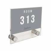 Acrylic Wall Mount Sign Holder