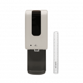 Wall mounted automatic sanitiser dispenser scale