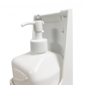 Wall mounted hand gel dispensers