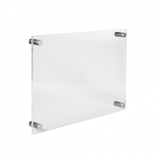 A1 A2 A3 A4 ACRYLIC WALL MOUNT POSTER DISPLAY SIGN HOLDERS PERSPEX & FITTINGS 