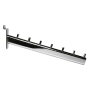 Slatwall Arms with 7 pins for supporting clothes hangers