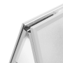Smart white aluminium frame