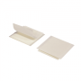 Adhesive pads come in a pack of four for secure wall mounting