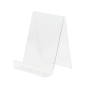 Flat Acrylic Book Stand for counter and shelf displays