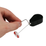 Retractable security tether with an allen key