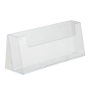 1/3 A4 leaflet holder for counter standing or wall mounting