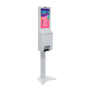 Floor standing digital hand sanitiser dispenser