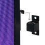 Hang the indoor LED poster screen using the bracket provided