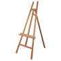Wooden display easel stand made of strong beech wood