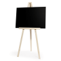 Whitewash Easel with Chalkboard (unbranded)