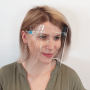 Face Shield with Glasses provide a more comfortable fit