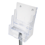 Freestanding Leaflet Stand with tiered dispenser