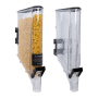 Choice of wall mounted gravity food dispenser in 3 sizes