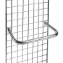 This retail hanging rail slots easily onto gridwall panels
