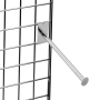 Gridwall Arm Rail with Disc End