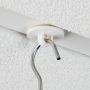 Ceiling adhesive hooks are ideal for suspending signs via hooks